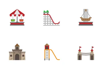 Parque de atracciones Icon Pack