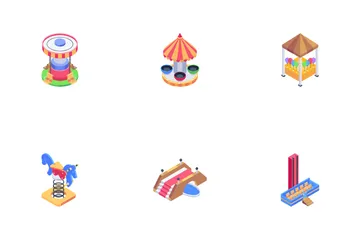 Parque de atracciones Icon Pack