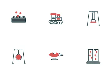 Parque infantil Icon Pack