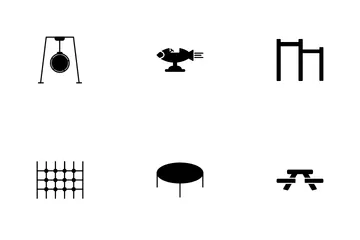 Parque infantil Icon Pack