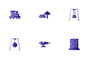 Parque infantil Icon Pack