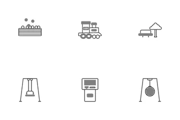Parque infantil Icon Pack