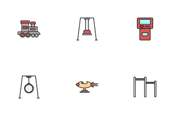 Parque infantil Icon Pack