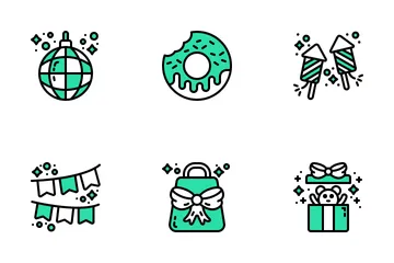 Party And Birthday Icon Pack