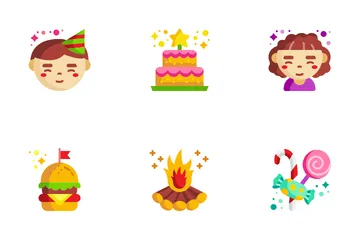 Party And Birthday Icon Pack