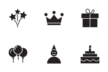 Party And Celebration Vector Icons Icon Pack