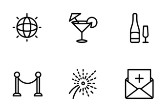 Party And Event  Icon Pack