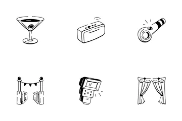 Party And Firework Icon Pack