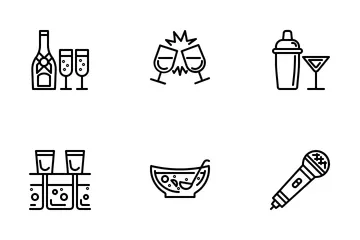 Party Collection Icon Pack