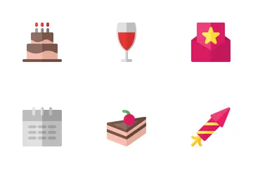 Party (Flat) Icon Pack