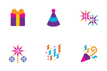 Party (Flat) Icon Pack