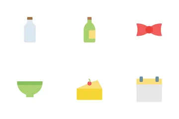 Party und Feier Symbolpack