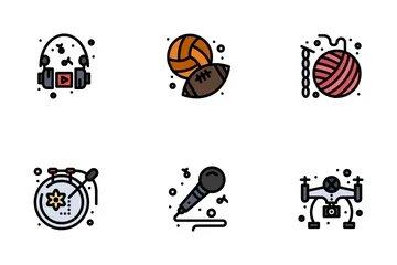 Aficiones Paquete de Iconos