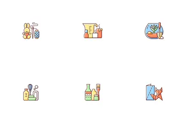 Pasatiempos de moda Paquete de Iconos