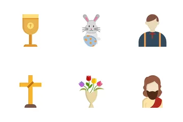 Pascua de Resurrección Paquete de Iconos