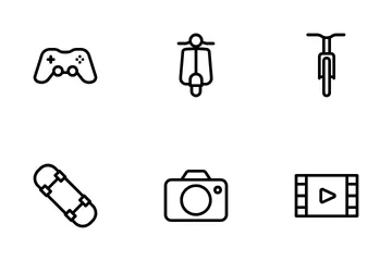 Hobbies Pacote de Ícones