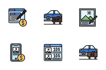 Passive Incomes Icon Pack