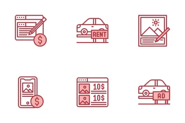 Passive Incomes Icon Pack