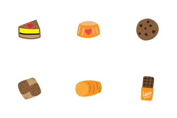 Pastry Collection Icon Pack