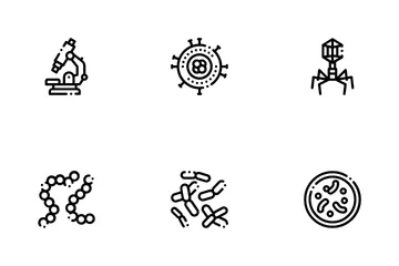 Pathogen Elements Icon Pack