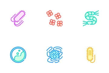 Pathogen Virus Disease Icon Pack