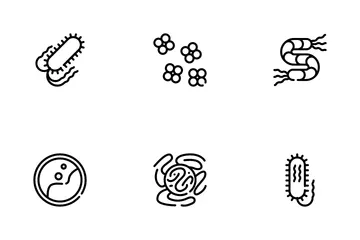 Pathogen Virus Disease Icon Pack