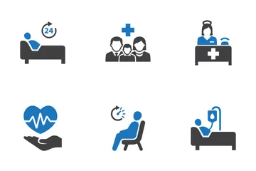 Patient Treatment Icon Pack