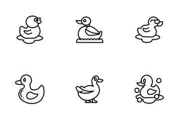 Pato Paquete de Iconos