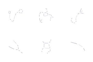 Patrón de estrella Paquete de Iconos