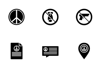 Peace Day Icon Pack
