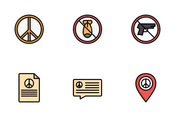 Peace Day Icon Pack