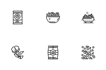 Peas Beans Vegetabl Icon Pack