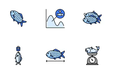 Pêcheries Pack d'Icônes