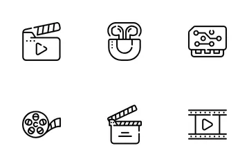 Cine Cine Paquete de Iconos