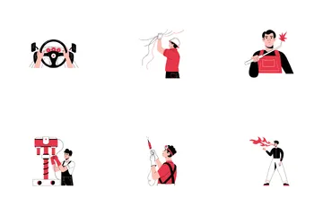 Peligro Paquete de Iconos