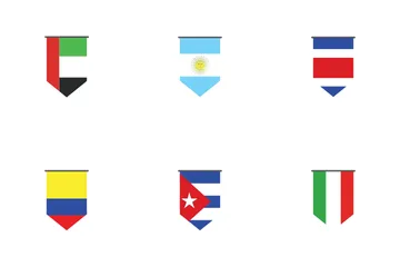 Pennant Flags Icon Pack