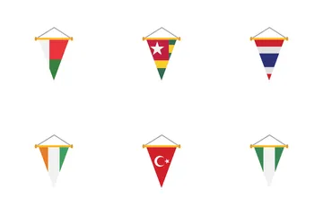 Pennants Flags Icon Pack