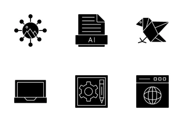 Pensamento de design Pacote de Ícones