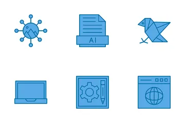 Pensamento de design Pacote de Ícones