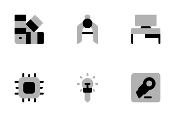 Pensamento de design Pacote de Ícones