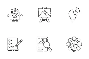 Pensamento de design Icon Pack