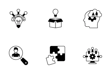 Pensamento de design Icon Pack