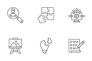 Pensamento de design Icon Pack