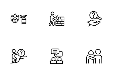 Pensamiento crítico Paquete de Iconos