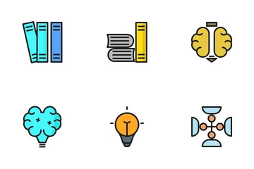 El pensamiento de diseño Paquete de Iconos