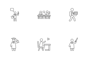 People Activity Icon Pack