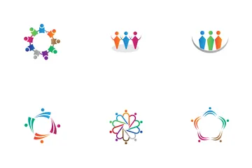 People And Business Community Icon Pack
