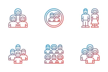 People And Population Icon Pack