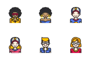 People Avatar Icon Pack