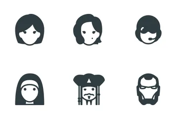 People & Avatars Icon Pack